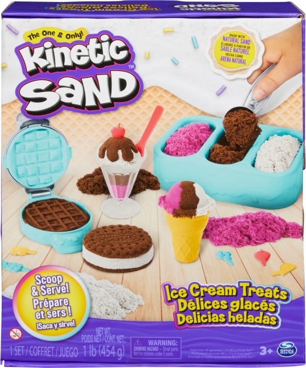 Kinetic Sand ijsjes traktaties speelset in de groep SPEELGOED, KINDER- & BABYPRODUCTEN / Speelgoed / Speelgoed bij TP E-commerce Nordic AB (C69986)