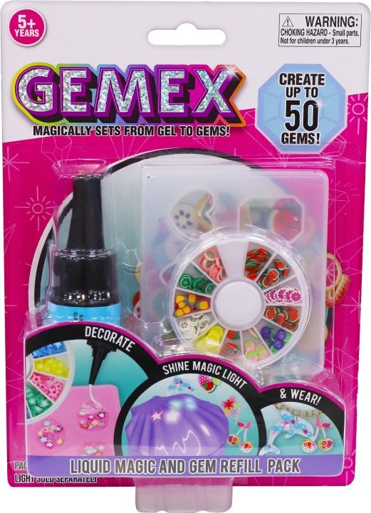 Gemex Refil gel en strasstenen in de groep SPEELGOED, KINDER- & BABYPRODUCTEN / Speelgoed / Ambachten bij TP E-commerce Nordic AB (C70075)