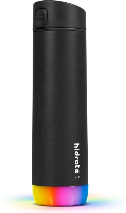 HidrateSpark PRO Chug Water bottle, 0,62 L, zwart in de groep SPORT, VRIJE TIJD & HOBBY / Buitenrecreatie / Thermosflessen & Waterflessen bij TP E-commerce Nordic AB (C70124)