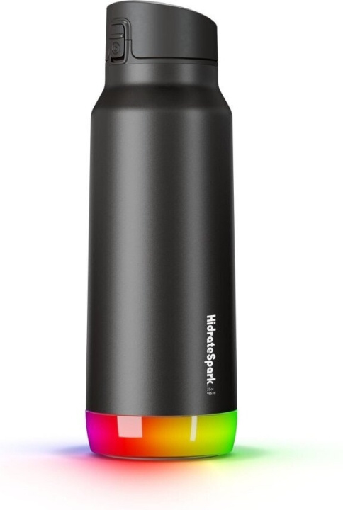 HidrateSpark PRO Chug Water bottle, 0,95 L, zwart in de groep SPORT, VRIJE TIJD & HOBBY / Buitenrecreatie / Thermosflessen & Waterflessen bij TP E-commerce Nordic AB (C70127)