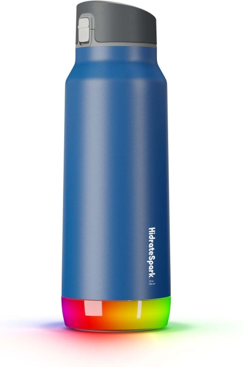 HidrateSpark PRO Chug Water bottle, 0,95 L, blauw in de groep SPORT, VRIJE TIJD & HOBBY / Buitenrecreatie / Thermosflessen & Waterflessen bij TP E-commerce Nordic AB (C70130)