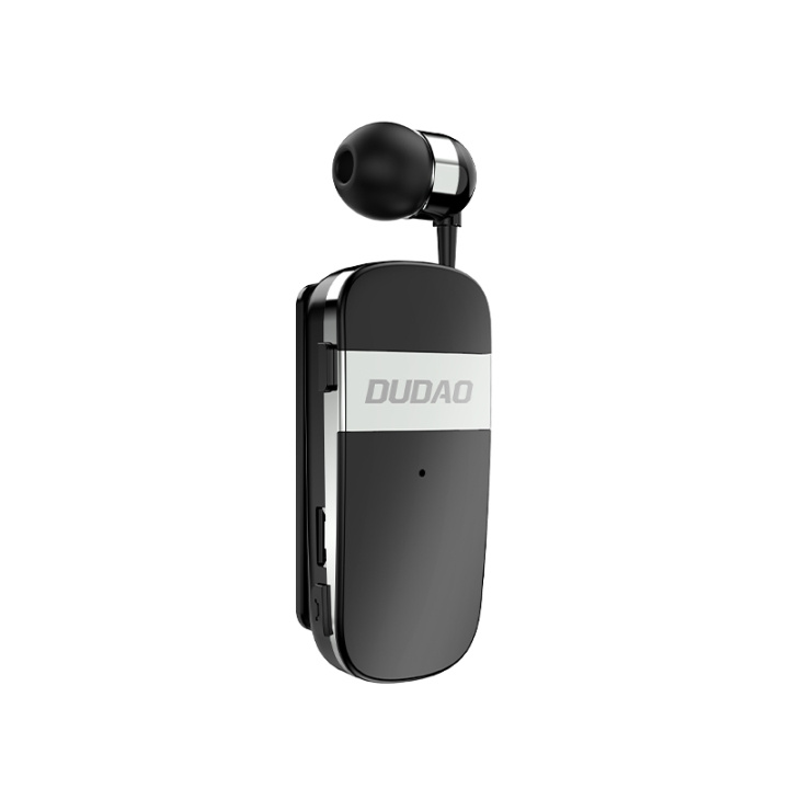 Dudao GU9 Extendable Wiring Bluetooth Earphone Black in de groep HOME ELECTRONICS / Audio & Beeld / Koptelefoon & Accessoires / Koptelefoon bij TP E-commerce Nordic AB (C70293)