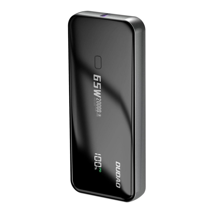 Dudao K65 powerbank 20000mAh PD 65W Black in de groep SMARTPHONE & TABLETS / Opladers & Kabels / Powerbanks bij TP E-commerce Nordic AB (C70319)