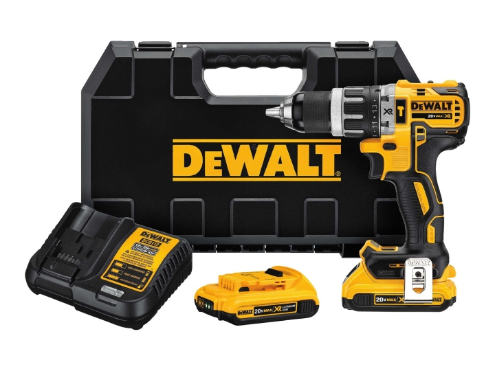 DeWALT DCD796D2-QW Borrhammare/skruvdragare 2 batterier ingår 18V in de groep HUISHOUDEN & TUIN / Gereedschap / Boormachines bij TP E-commerce Nordic AB (C70324)