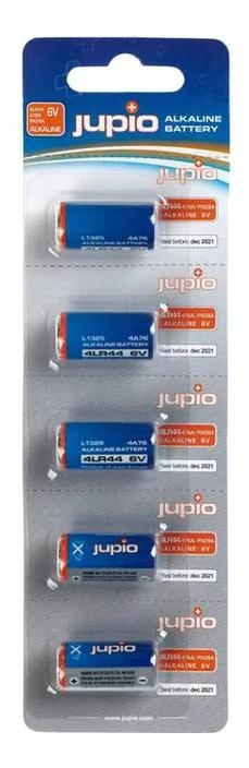 Jupio Battery, 5 x 4LR44, Alkaline in de groep HOME ELECTRONICS / Batterijen & Opladers / Batterijen / Overigen bij TP E-commerce Nordic AB (C70445)