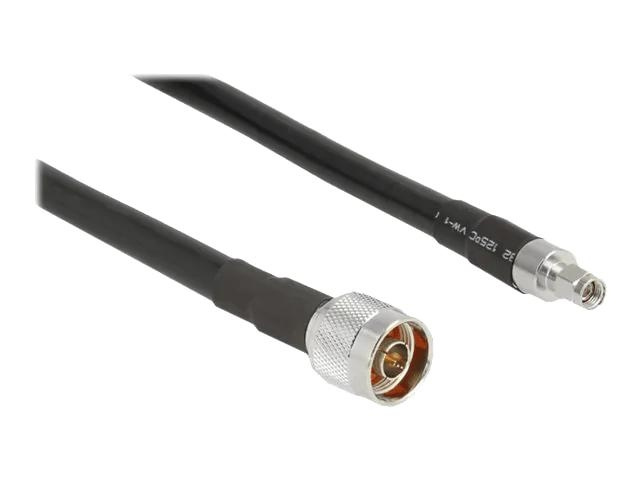 DeLOCK Antenna Cable N plug >RP-SMA plug CFD400 LLC400 1 m low loss in de groep HOME ELECTRONICS / Kabels & Adapters / Antennekabels & Accessoires / Antennekabels bij TP E-commerce Nordic AB (C70479)