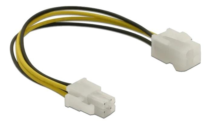 DeLOCK Extension cable P4 4 pin male > P4 4 pin female 15 cm in de groep COMPUTERS & RANDAPPARATUUR / Computerkabels / Interne / Stroomkabels & Adapters bij TP E-commerce Nordic AB (C70502)