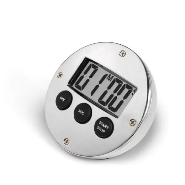 bengtek En digital timer av aluminium med stor display in de groep HUISHOUDEN & TUIN / Keukengerei / Overige keukengereedschap bij TP E-commerce Nordic AB (C70572)