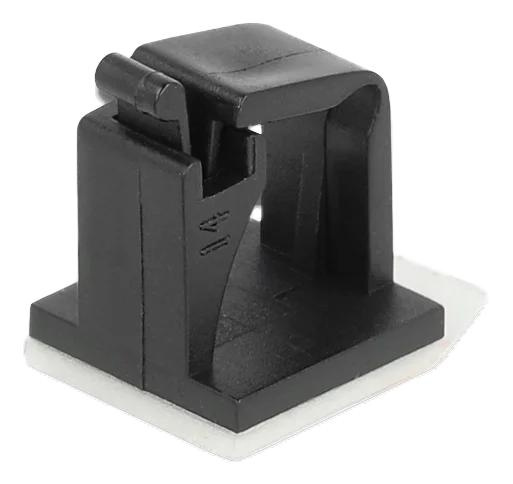 DeLOCK Cable holder with locking clip self-adhesive black 10 pieces in de groep HOME ELECTRONICS / Kabels & Adapters / Kabelbeheer bij TP E-commerce Nordic AB (C70590)