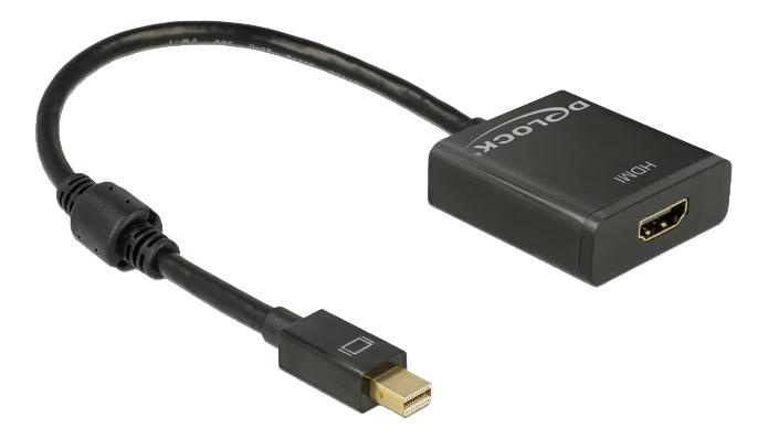 DeLOCK Adapter mini DisplayPort 1.2 male > HDMI female 4K Active in de groep COMPUTERS & RANDAPPARATUUR / Computerkabels / DisplayPort / Adapters bij TP E-commerce Nordic AB (C70601)