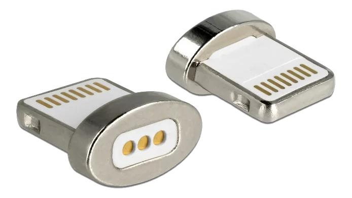 DeLOCK Magnetic Adapter 8 pin Lightning™ male in de groep SMARTPHONE & TABLETS / Opladers & Kabels / Adapters bij TP E-commerce Nordic AB (C70640)