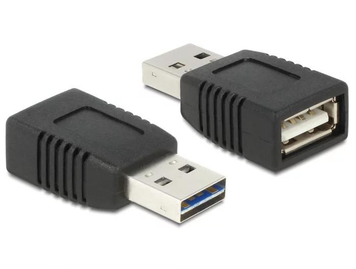 DeLOCK Adapter EASY-USB 2.0-A female charging only in de groep COMPUTERS & RANDAPPARATUUR / Computerkabels / USB / USB-A / Adapters bij TP E-commerce Nordic AB (C70641)