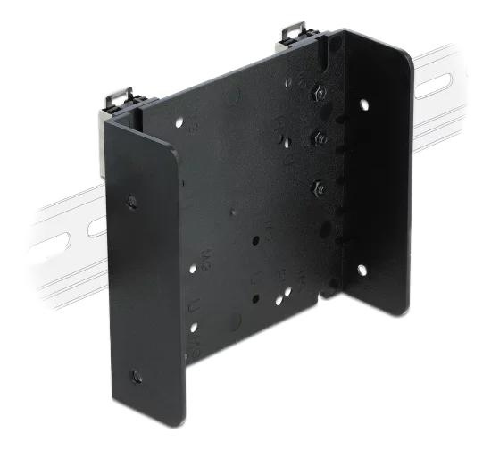 DeLOCK DIN rail Mounting Kit for Micro Controller or 3.5″ Devices in de groep COMPUTERS & RANDAPPARATUUR / Computeraccessoires / Overige bij TP E-commerce Nordic AB (C70649)