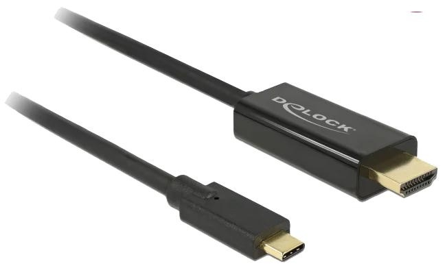 DeLOCK Cable USB Type-C male to HDMI male (DP Alt Mode) 4K 30 Hz 2m in de groep HOME ELECTRONICS / Kabels & Adapters / HDMI / Kabels bij TP E-commerce Nordic AB (C70702)