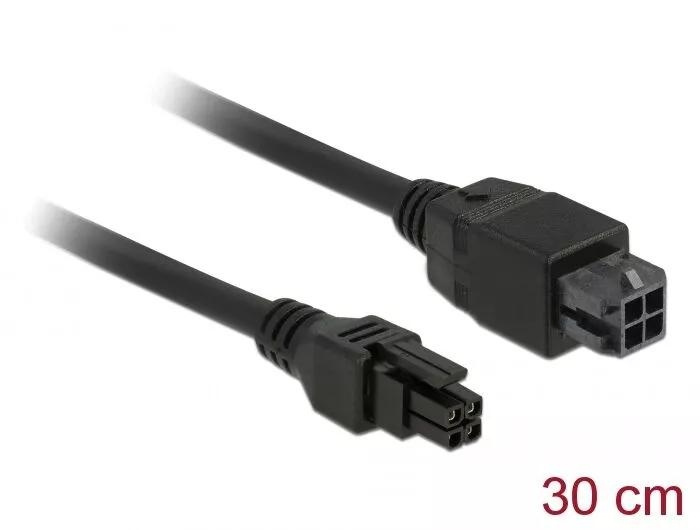 DeLOCK Micro Fit 3.0 4 pin Extension Cable male > female 30 cm in de groep COMPUTERS & RANDAPPARATUUR / Computerkabels / Interne / Stroomkabels & Adapters bij TP E-commerce Nordic AB (C70703)