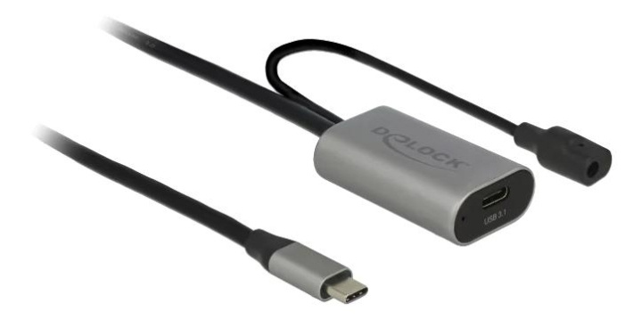 DeLOCK Active USB 3.1 Gen 1 extension cable USB Type-C™ 5 m in de groep COMPUTERS & RANDAPPARATUUR / Computerkabels / USB / USB-C bij TP E-commerce Nordic AB (C70705)