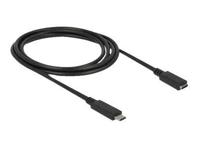 DeLOCK Extension cable SuperSpeed USB 3.1 Gen 1 USB type-C 2.0m in de groep COMPUTERS & RANDAPPARATUUR / Computerkabels / USB / USB-C bij TP E-commerce Nordic AB (C70710)