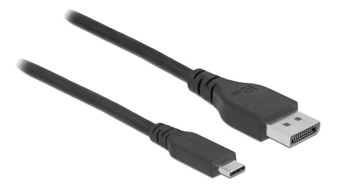 DeLOCK Bidirectional USB Type-C™ to DisplayPort Cable 8K 60 Hz 0.5m in de groep COMPUTERS & RANDAPPARATUUR / Computerkabels / DisplayPort / Adapters bij TP E-commerce Nordic AB (C70733)