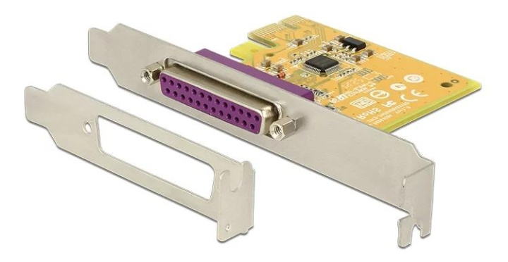 DeLOCK PCI Express Card > 1 x Parallel in de groep COMPUTERS & RANDAPPARATUUR / Netwerk / Netwerkkaarten / PCI Express bij TP E-commerce Nordic AB (C70789)