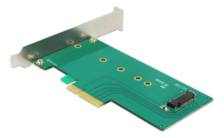 DeLOCK PCI Express x4 Card > 1 x internal NVMe M.2 Key M 110 mm in de groep COMPUTERS & RANDAPPARATUUR / Netwerk / Netwerkkaarten / PCI Express bij TP E-commerce Nordic AB (C70790)