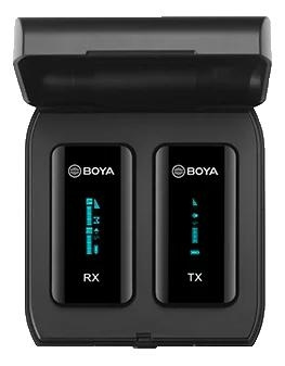 BOYA 2.4G Mini Wireless Microphone for Android/Type-C 1+2 in de groep COMPUTERS & RANDAPPARATUUR / Computeraccessoires / Microfoons bij TP E-commerce Nordic AB (C70802)