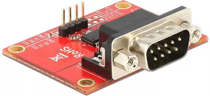 DeLOCK RS-232 adapter for Raspberry Pi in de groep COMPUTERS & RANDAPPARATUUR / Computeronderdelen / IO-kaart bij TP E-commerce Nordic AB (C70817)