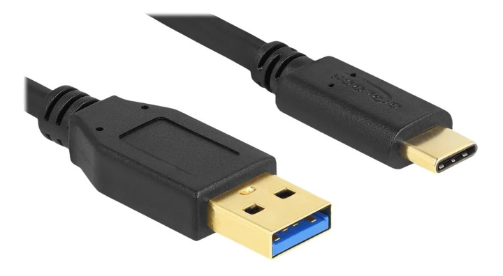 DeLOCK SuperSpeed USB (USB 3.2 Gen 1) Cable TypeA to USB TypeC™ 2 m in de groep COMPUTERS & RANDAPPARATUUR / Computerkabels / USB / USB-C bij TP E-commerce Nordic AB (C70819)