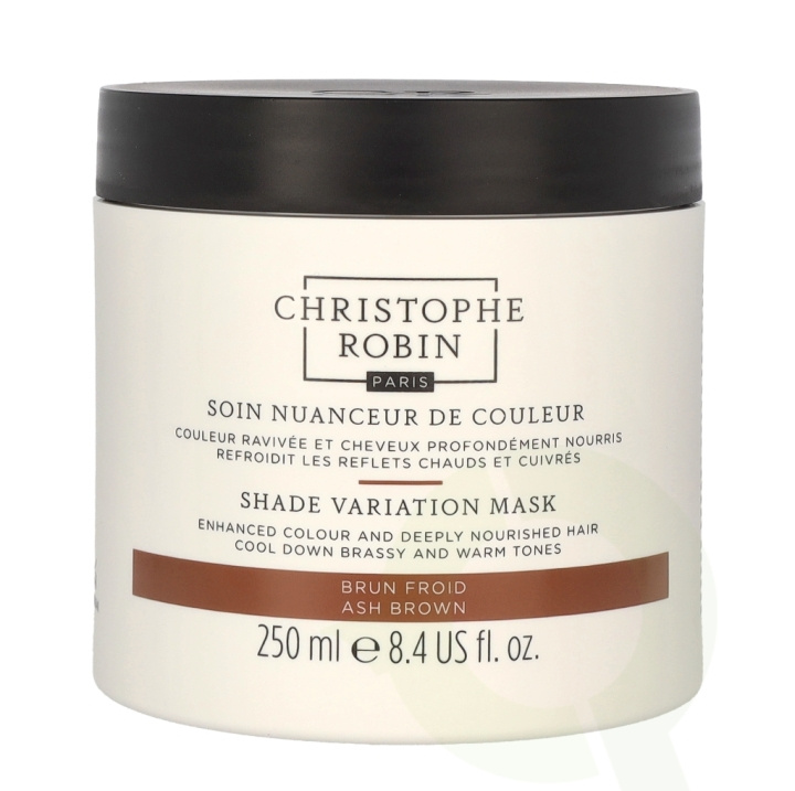 Christophe Robin Shade Variation Mask 250 ml Ash Brown in de groep BEAUTY & HEALTH / Haar & Styling / Haarverzorging / Haarmasker bij TP E-commerce Nordic AB (C70879)