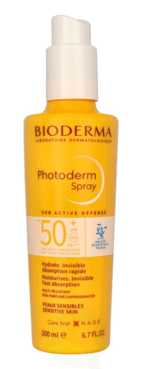 Bioderma Photoderm Max Protection Spray SPF50+ 200 ml in de groep BEAUTY & HEALTH / Huidsverzorging / Zonnebank / Zonnebescherming bij TP E-commerce Nordic AB (C70891)