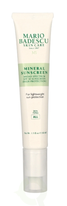 Mario Badescu Mineral Sunscreen SPF30 42 ml in de groep BEAUTY & HEALTH / Huidsverzorging / Zonnebank / Zonnebescherming bij TP E-commerce Nordic AB (C70910)