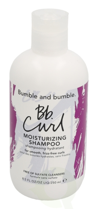 Bumble and Bumble Bumble & Bumble Curl Moisturizing Shampoo 250 ml For Smooth, Frizz-Free Curls in de groep BEAUTY & HEALTH / Haar & Styling / Haarverzorging / Shampoo bij TP E-commerce Nordic AB (C70987)