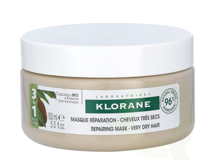 Klorane Dry Hair Mask With Organic Cupuacu Butter 150 ml in de groep BEAUTY & HEALTH / Haar & Styling / Haarverzorging / Haarmasker bij TP E-commerce Nordic AB (C70997)