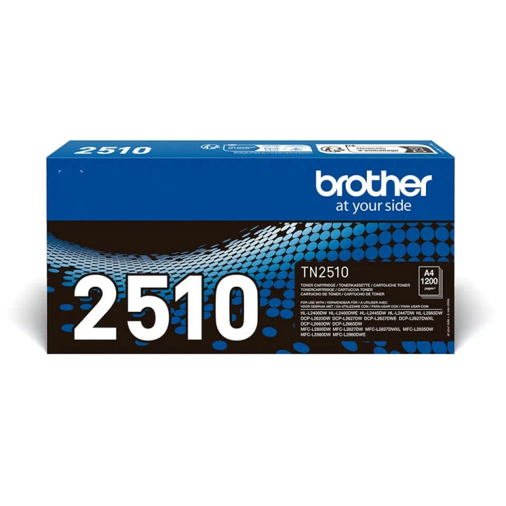 Brother Toner TN2510 TN-2510 Svart in de groep COMPUTERS & RANDAPPARATUUR / Printers & Accessoires / Inkt & Toner / Toner / Brother bij TP E-commerce Nordic AB (C71091)