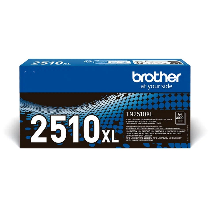 Brother Toner TN2510XL TN-2510 XL Svart in de groep COMPUTERS & RANDAPPARATUUR / Printers & Accessoires / Inkt & Toner / Toner / Brother bij TP E-commerce Nordic AB (C71092)