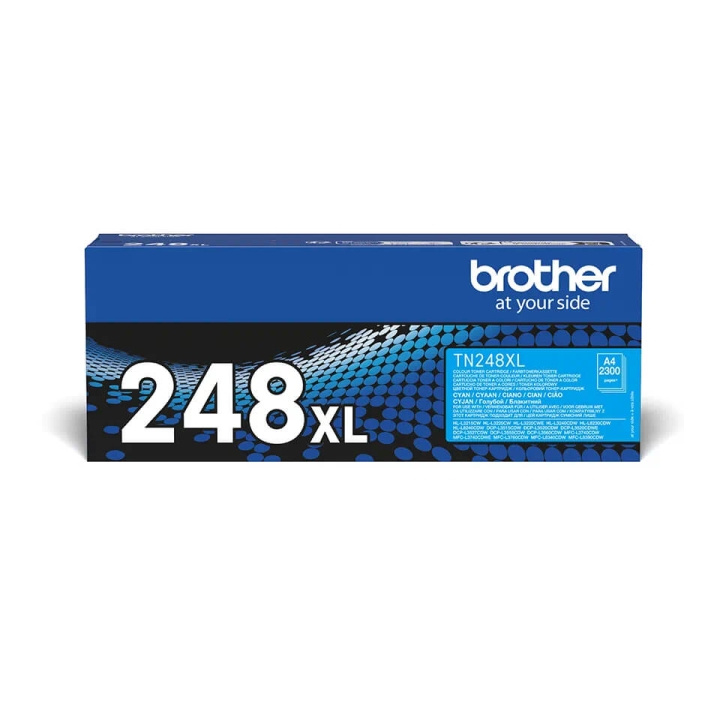 Brother Toner TN248XLC TN-248 XL Cyan in de groep COMPUTERS & RANDAPPARATUUR / Printers & Accessoires / Inkt & Toner / Toner / Brother bij TP E-commerce Nordic AB (C71098)