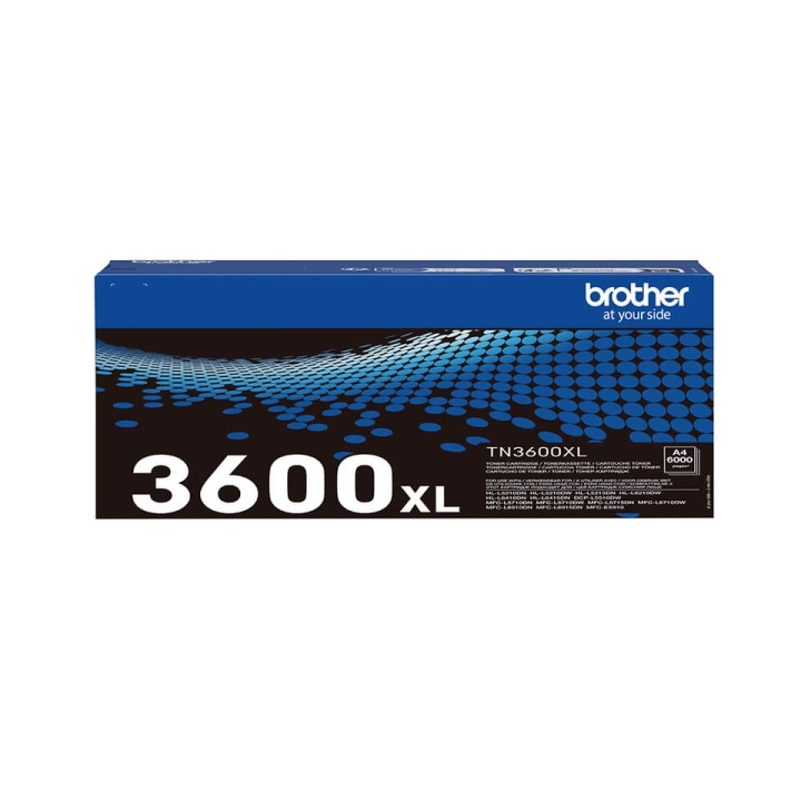 Brother Toner TN3600XL TN-3600 XL Svart in de groep COMPUTERS & RANDAPPARATUUR / Printers & Accessoires / Inkt & Toner / Toner / Brother bij TP E-commerce Nordic AB (C71328)