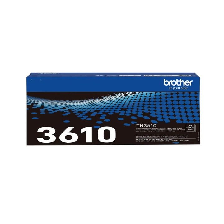 Brother Toner TN3610 TN-3610 Svart in de groep COMPUTERS & RANDAPPARATUUR / Printers & Accessoires / Inkt & Toner / Toner / Brother bij TP E-commerce Nordic AB (C71330)