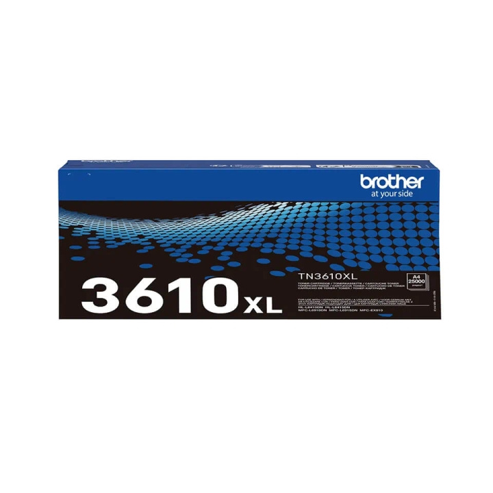 Brother Toner TN3610XL TN-3610 XL Svart in de groep COMPUTERS & RANDAPPARATUUR / Printers & Accessoires / Inkt & Toner / Toner / Brother bij TP E-commerce Nordic AB (C71331)