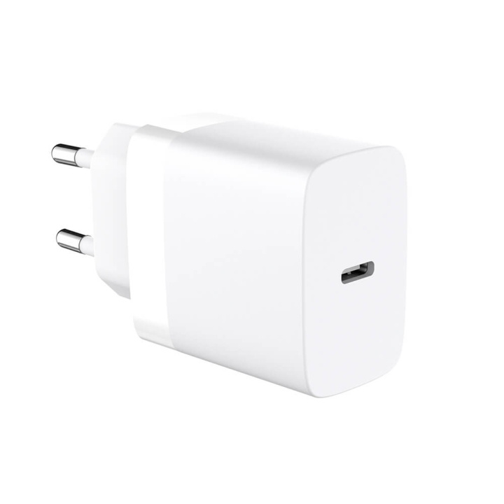 GEAR Laddare 220V 1xUSB-C PD/PPS 30W Vit in de groep SMARTPHONE & TABLETS / Opladers & Kabels / Wandoplader / Wandoplader Type C bij TP E-commerce Nordic AB (C71368)