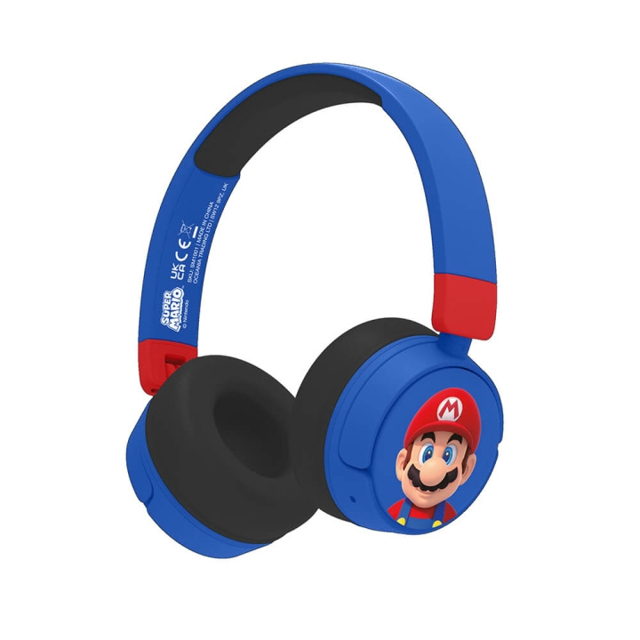 Super Mario Hörlur On-Ear Trådlös 85dB/95dB in de groep HOME ELECTRONICS / Audio & Beeld / Koptelefoon & Accessoires / Koptelefoon bij TP E-commerce Nordic AB (C71381)