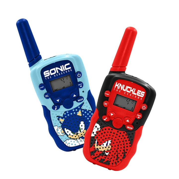 Sonic Walkie Talkie Upp till 300m Räckvidd in de groep SPEELGOED, KINDER- & BABYPRODUCTEN / Speelgoed / Elektronica en media / Andere elektronica en media bij TP E-commerce Nordic AB (C71391)