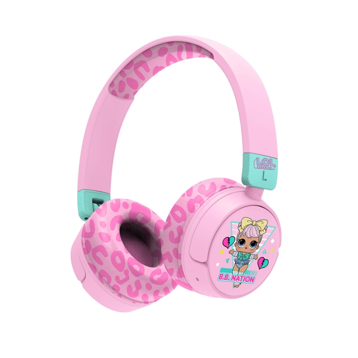 LOL Hörlur On-Ear Junior Trådlös 85dB/95dB in de groep HOME ELECTRONICS / Audio & Beeld / Koptelefoon & Accessoires / Koptelefoon bij TP E-commerce Nordic AB (C71395)