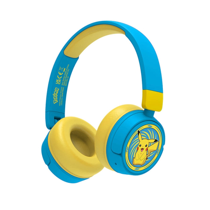 POKEMON Hörlur On-Ear Trådlös 85dB/95dB in de groep HOME ELECTRONICS / Audio & Beeld / Koptelefoon & Accessoires / Koptelefoon bij TP E-commerce Nordic AB (C71396)