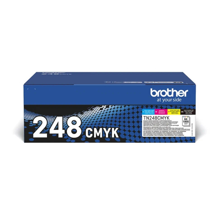 Brother Toner TN248VAL TN-248 Multipack in de groep COMPUTERS & RANDAPPARATUUR / Printers & Accessoires / Inkt & Toner / Toner / Brother bij TP E-commerce Nordic AB (C71397)