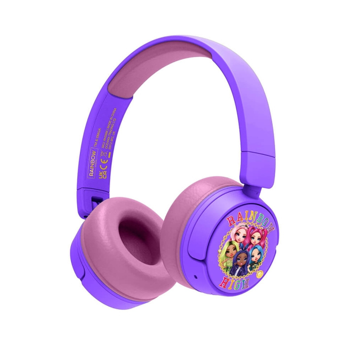 Rainbow high Hörlur On-Ear Trådlös 85dB/95dB in de groep HOME ELECTRONICS / Audio & Beeld / Koptelefoon & Accessoires / Koptelefoon bij TP E-commerce Nordic AB (C71398)