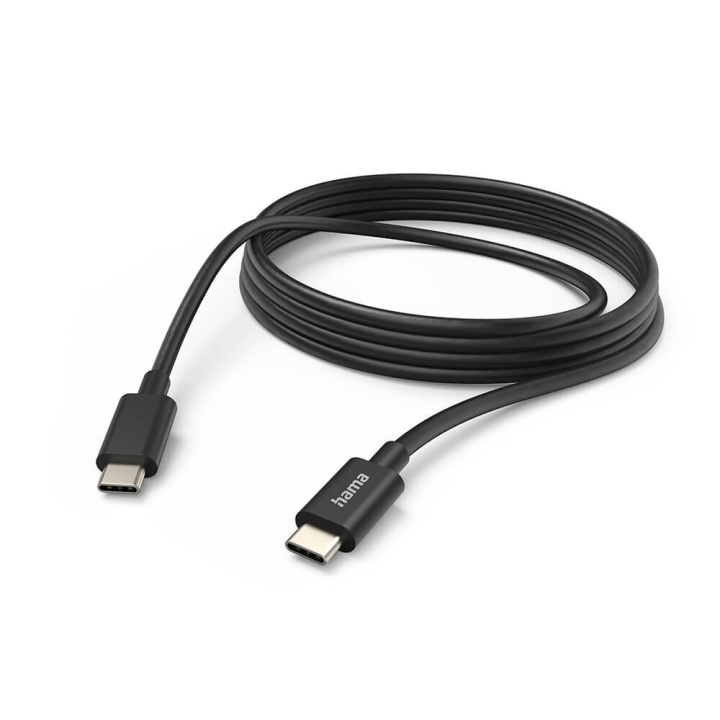 Hama Kabel Laddning/Data USB-C - USB-C 3,0m Svart in de groep SMARTPHONE & TABLETS / Opladers & Kabels / Kabels / Kabels Type C bij TP E-commerce Nordic AB (C71543)