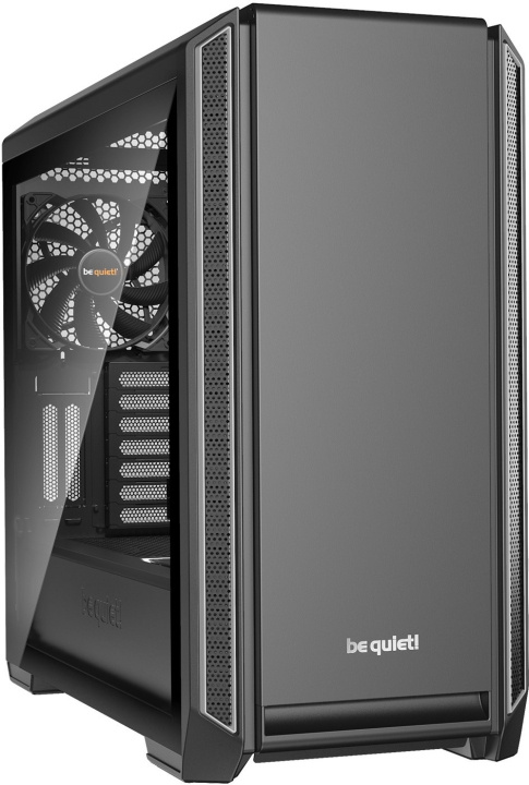 Be Quiet! Silent Base 601 ATX-kast met venster, zwart/zilver in de groep COMPUTERS & RANDAPPARATUUR / Computeronderdelen / Chassis bij TP E-commerce Nordic AB (C71727)