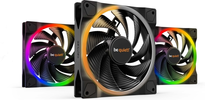 Be Quiet! Light Wings PWM high-speed ventilatorpakket, 140 mm, 3-pak in de groep COMPUTERS & RANDAPPARATUUR / Computeronderdelen / Koeling / Chassisventilatoren bij TP E-commerce Nordic AB (C71744)