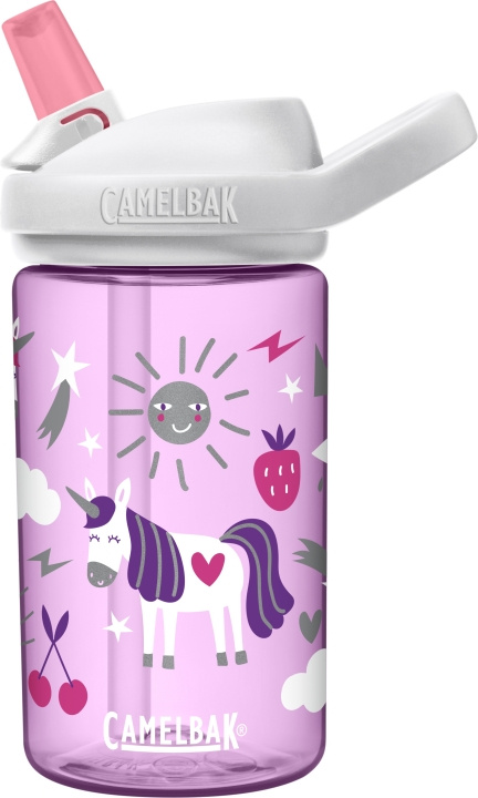 Camelbak Eddy+ Kids 0,4L fles, Eenhoornfeestje in de groep SPEELGOED, KINDER- & BABYPRODUCTEN / Eten & Drinken / Babyflessen & Accessoires bij TP E-commerce Nordic AB (C71833)