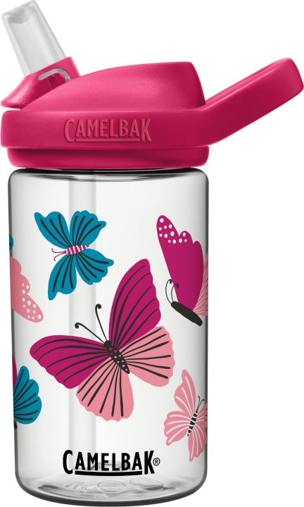 Camelbak Eddy+ Kids 0,4L fles, Vlinders in de groep SPEELGOED, KINDER- & BABYPRODUCTEN / Eten & Drinken / Babyflessen & Accessoires bij TP E-commerce Nordic AB (C71836)